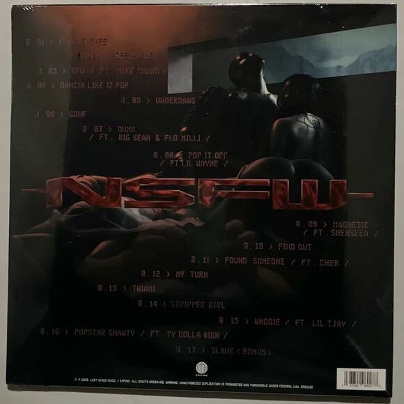 Tyga – NSF – Smokey Red Vinyl, LP, Last Kings Music 2025 Rap Hip Hop NEW SEALED - Picture 2 of 2